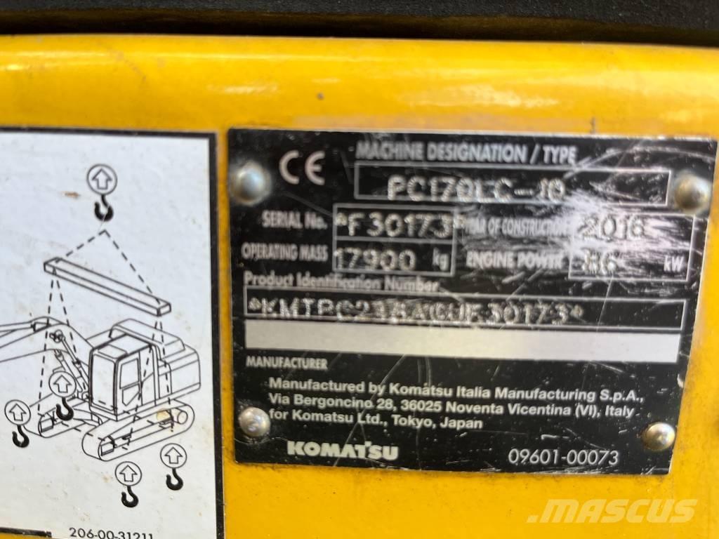 Komatsu PC 170 LC-10 Telakaivukoneet