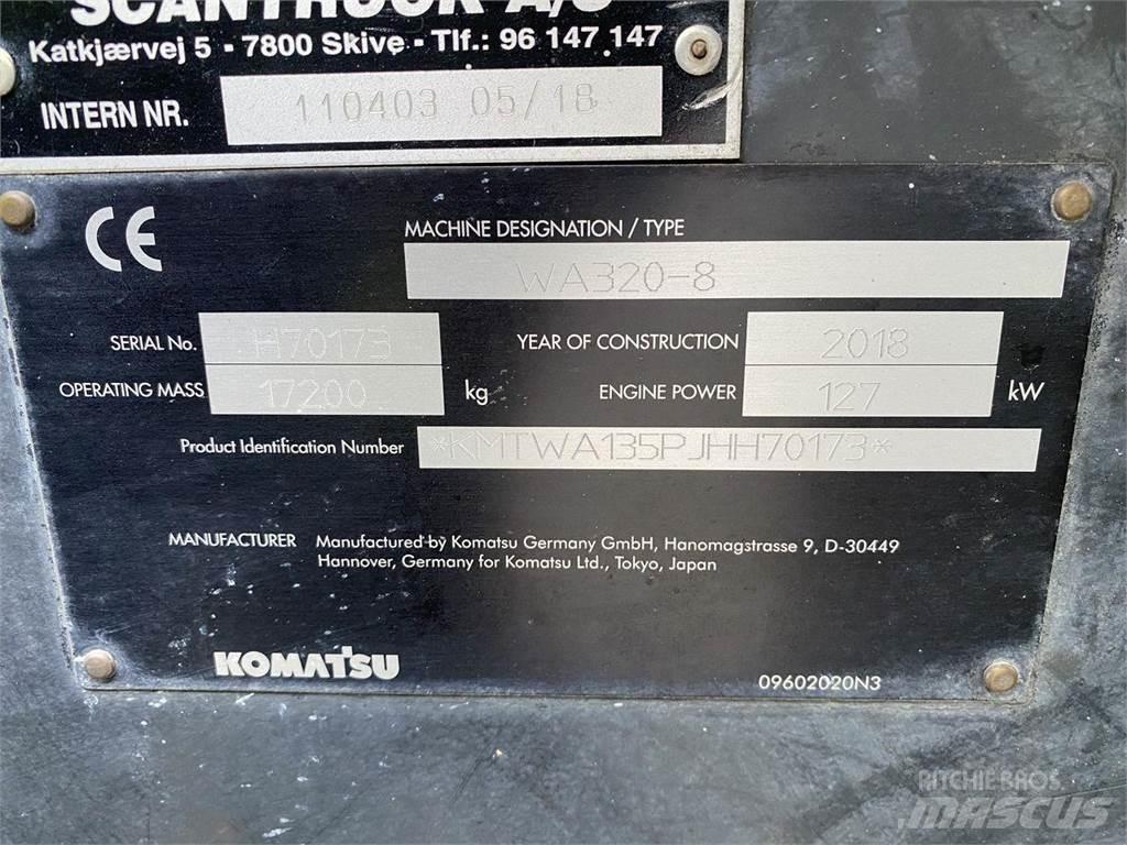 Komatsu WA320-8 Pyöräkuormaajat
