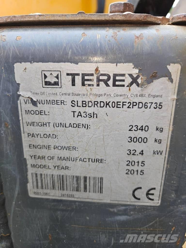 Terex TA 3SH Minidumpperit