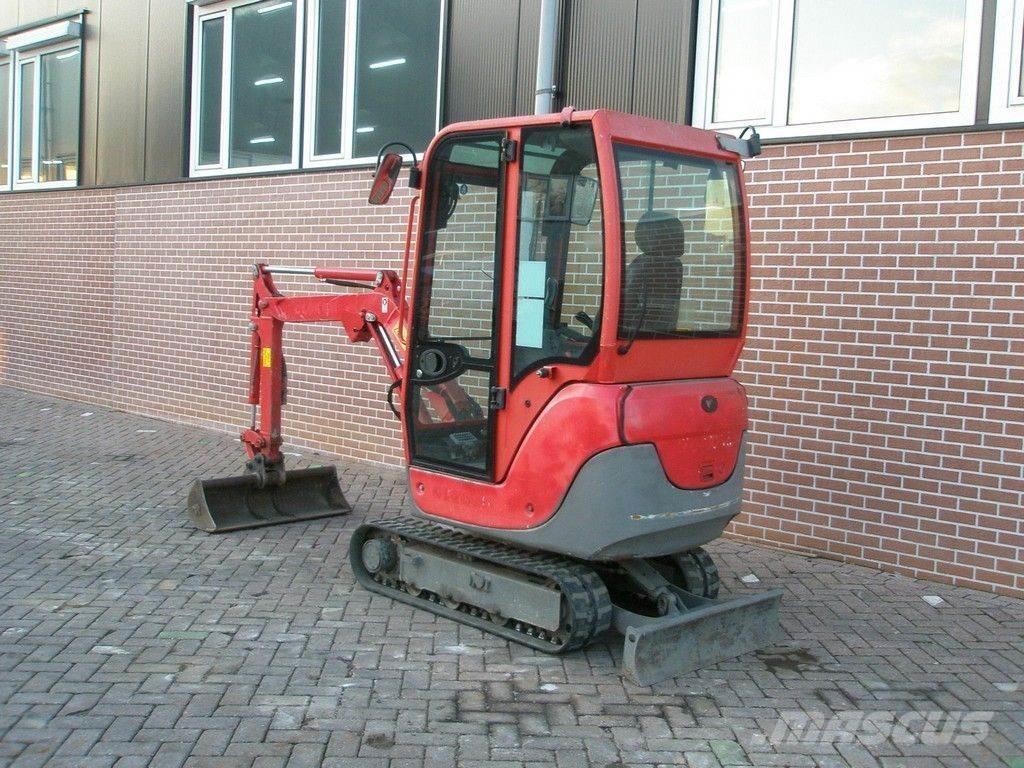 Yanmar SV17 Minikaivukoneet < 7t