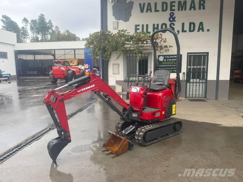 Yanmar SV 08 Minikaivukoneet < 7t