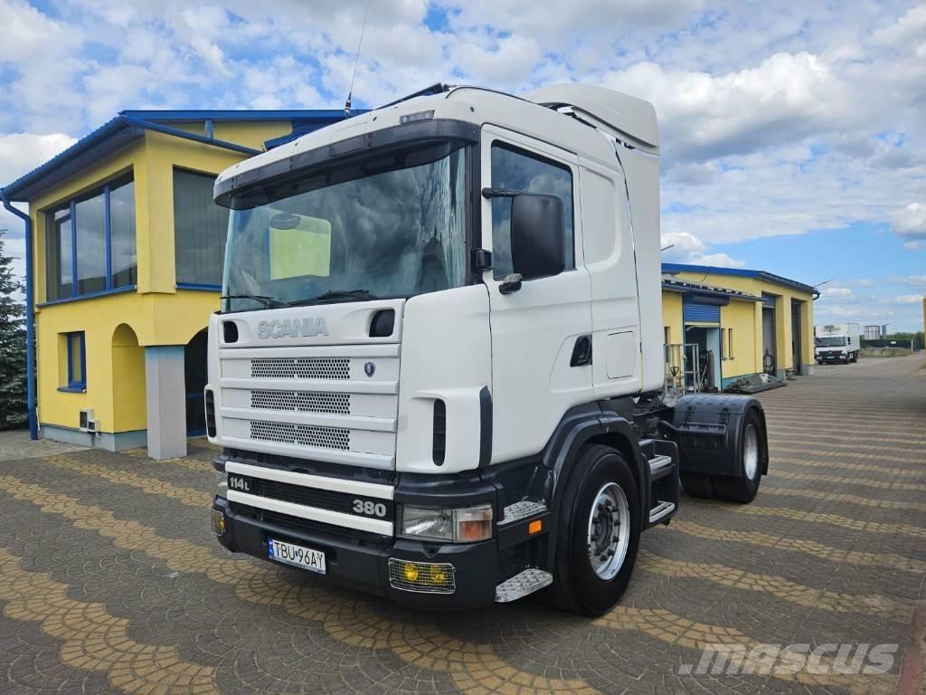 Scania 114 L 380 Vetopöytäautot