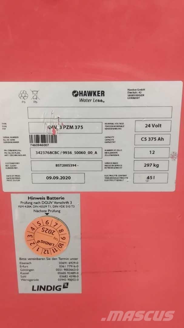 Linde L14 Ajettavat pinoamisvaunut