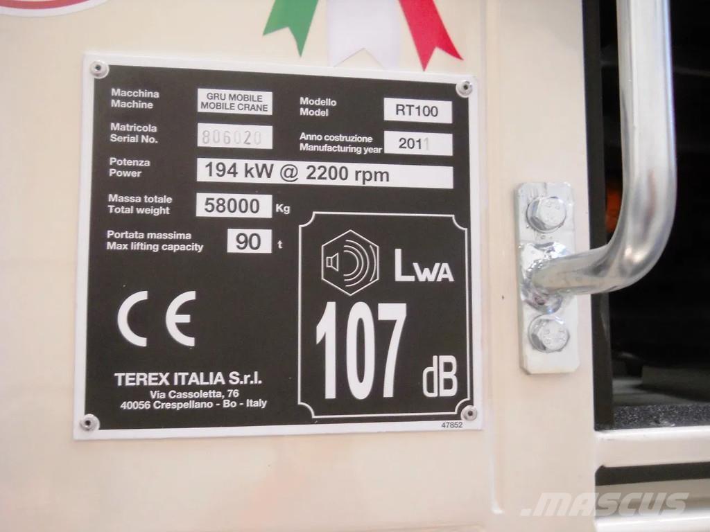 Terex RT100 RT-nosturit
