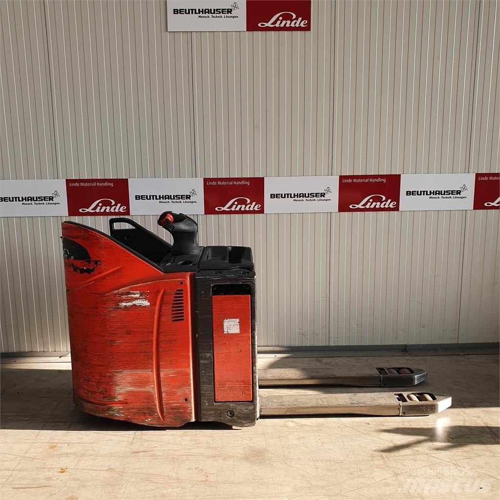 Linde T20SP kurz Lavansiirtotrukit