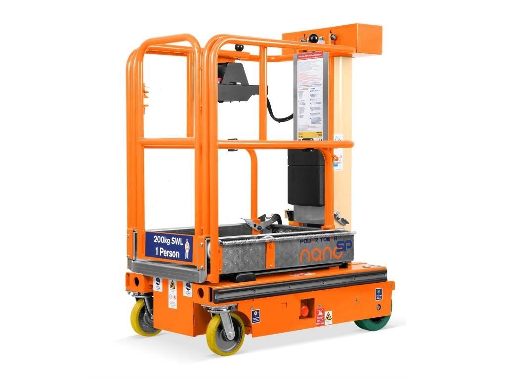 JLG Nano SP E Pienikokoiset itseliikkuvat puominostimet