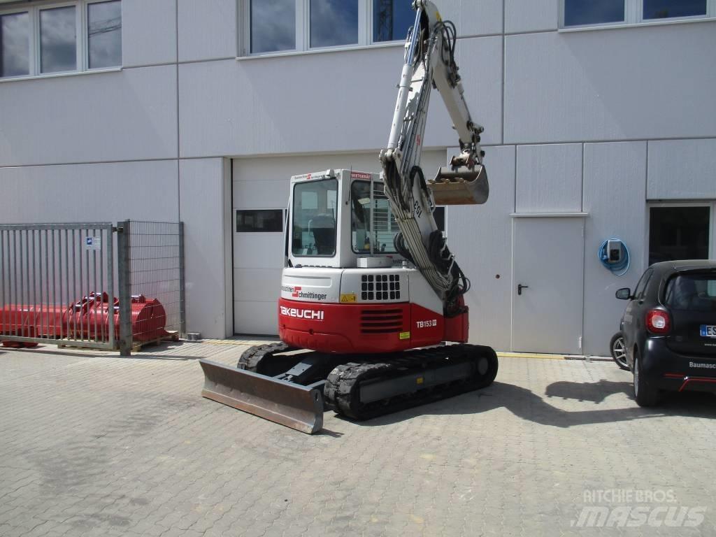 Takeuchi TB 153 FR Minikaivukoneet < 7t