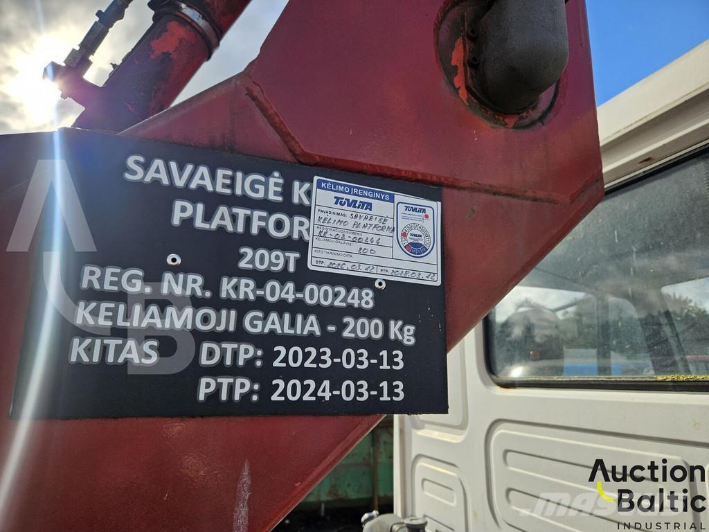 MAN 8.103 Nostolava-autot