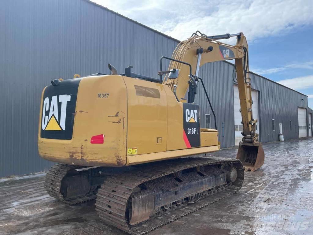 CAT 316FL Telaketjupuskutraktorit