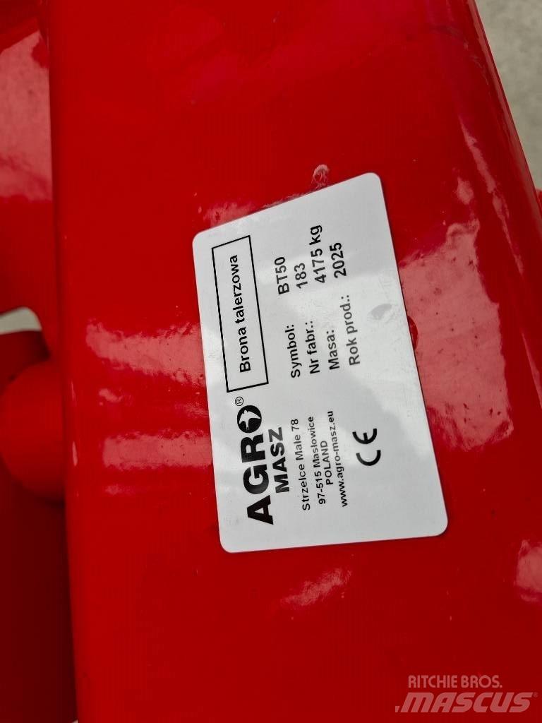 Agro-Masz BT50H Kiekkomultaimet ja lautasäkeet