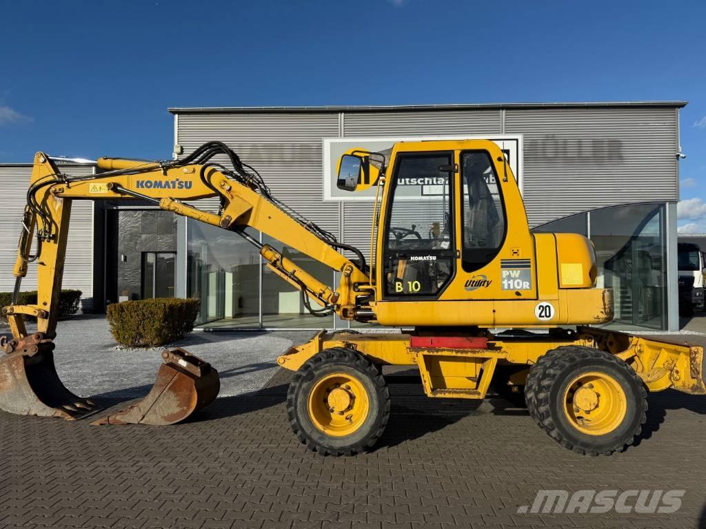 Komatsu PW 110 Pyöräkaivukoneet