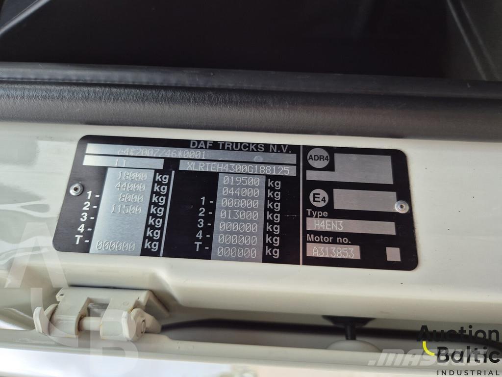 DAF XF 480 FT Vetopöytäautot