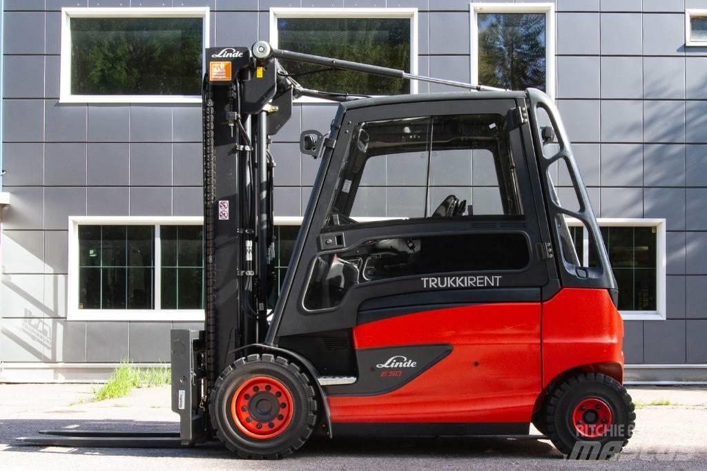 Linde E50HL-01 Sähkötrukit