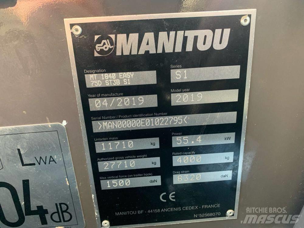 Manitou MT 1840 Kurottajat