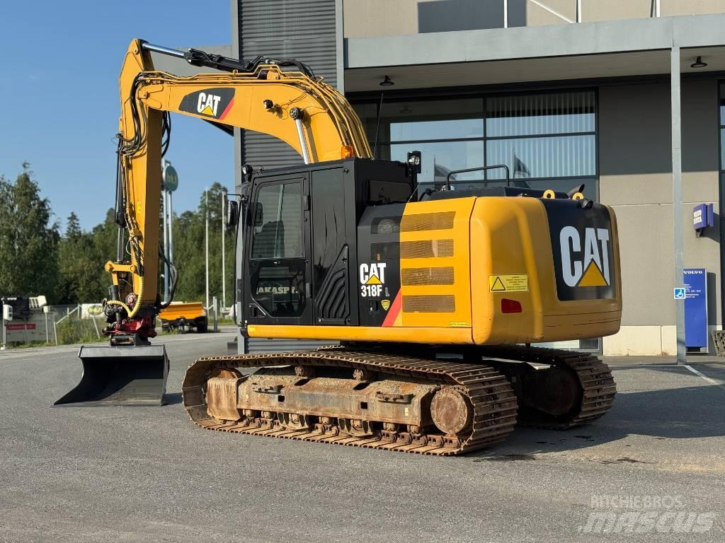 CAT 318 Telakaivukoneet