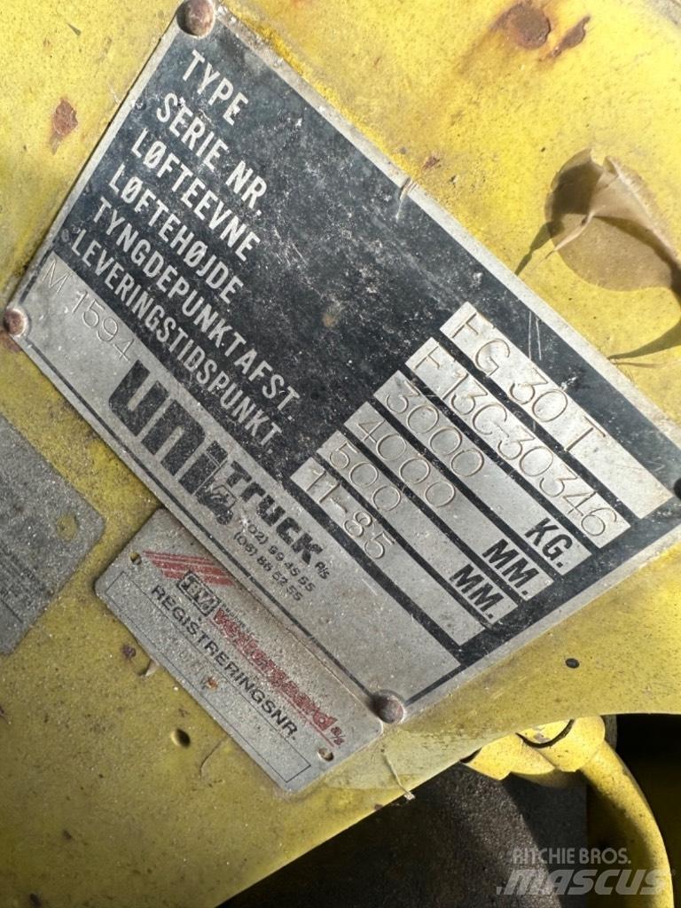 Mitsubishi FG 30 Nestekaasutrukit
