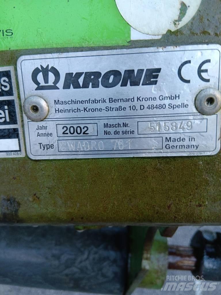 Krone Swadro 761 Karhottimet