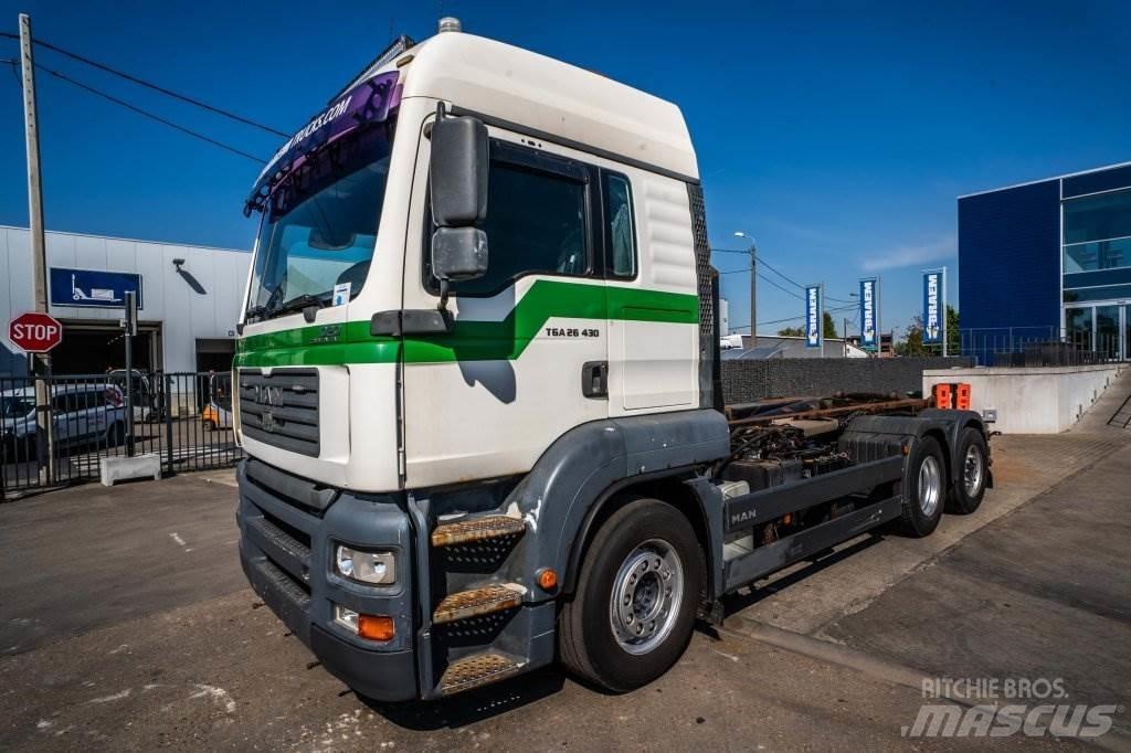 MAN TGA 26.430 LL Koukkulava kuorma-autot