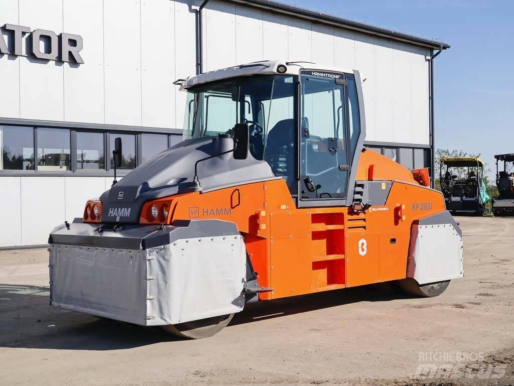 Hamm HP 280 i Kumipyöräjyrät
