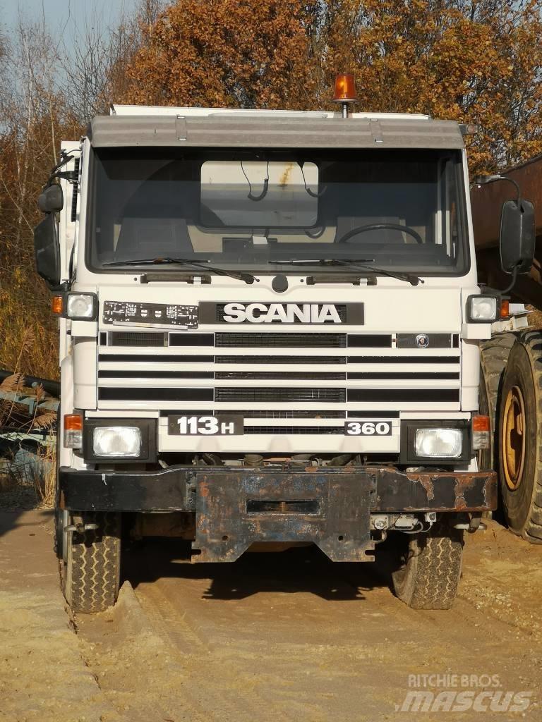 Scania 113 Sora- ja kippiautot
