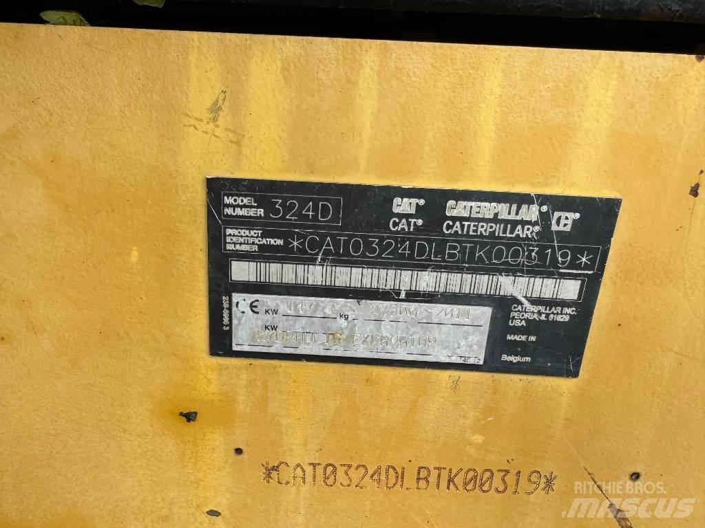 CAT 324 D L Telakaivukoneet