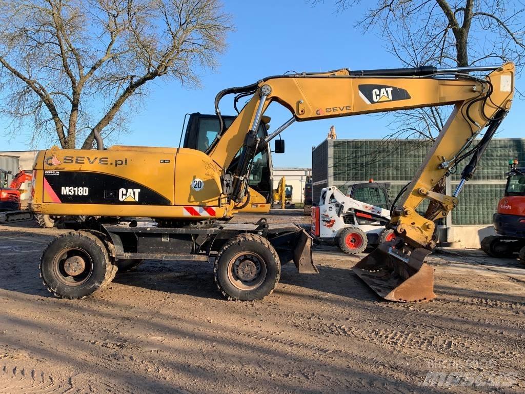 CAT M 318 D Pyöräkaivukoneet