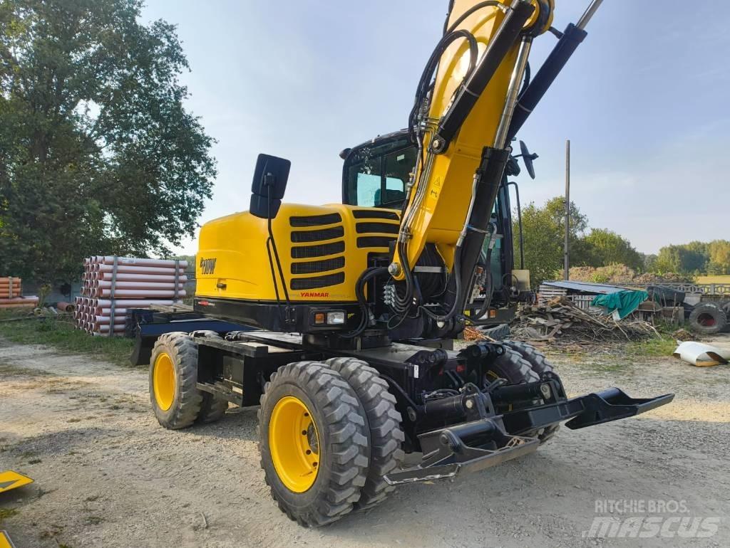 Yanmar B 110 W Pyöräkaivukoneet