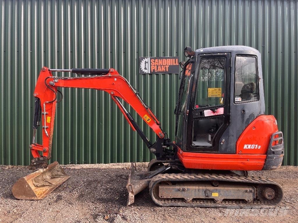 Kubota KX 61-3 Minikaivukoneet < 7t