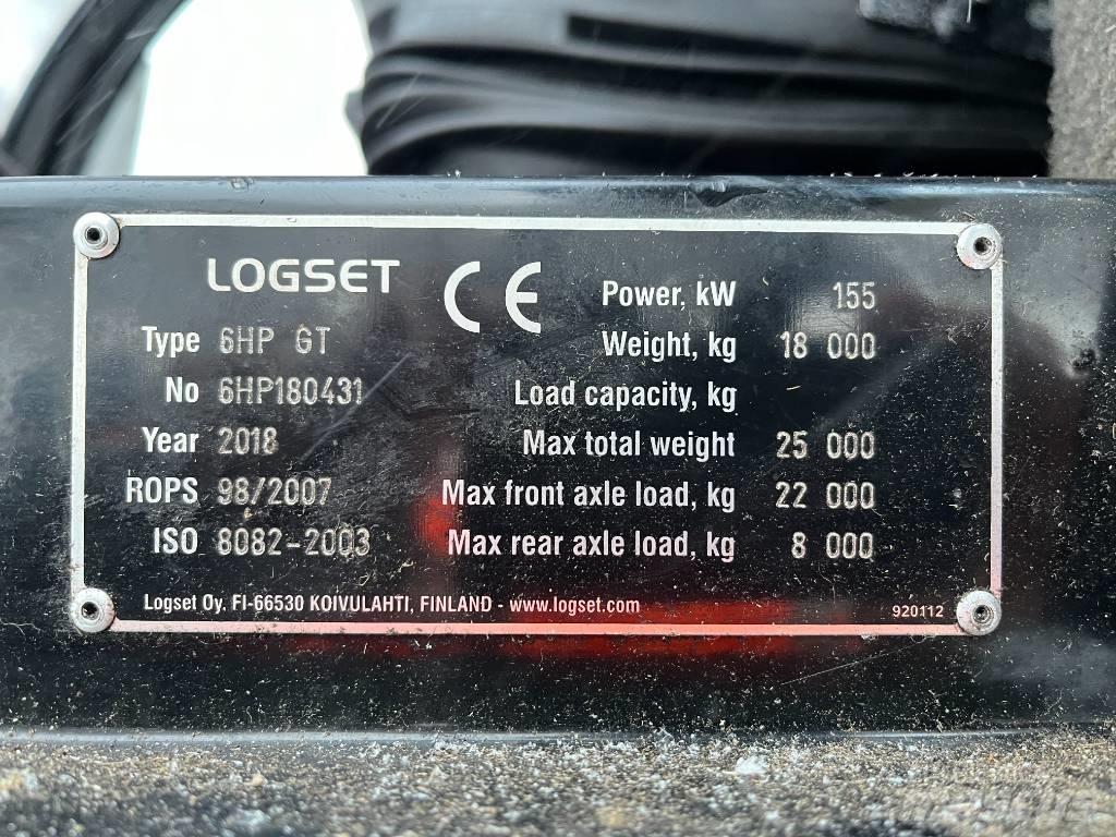 Logset 6HP GT Harvesterit