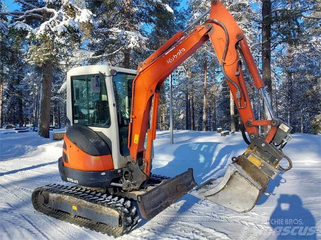 Kubota U25-3 Minikaivukoneet < 7t