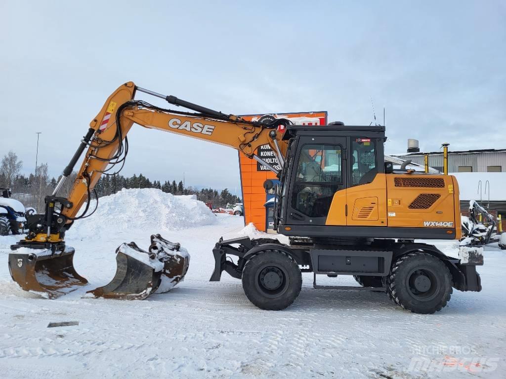 CASE WX140E Pyöräkaivukoneet