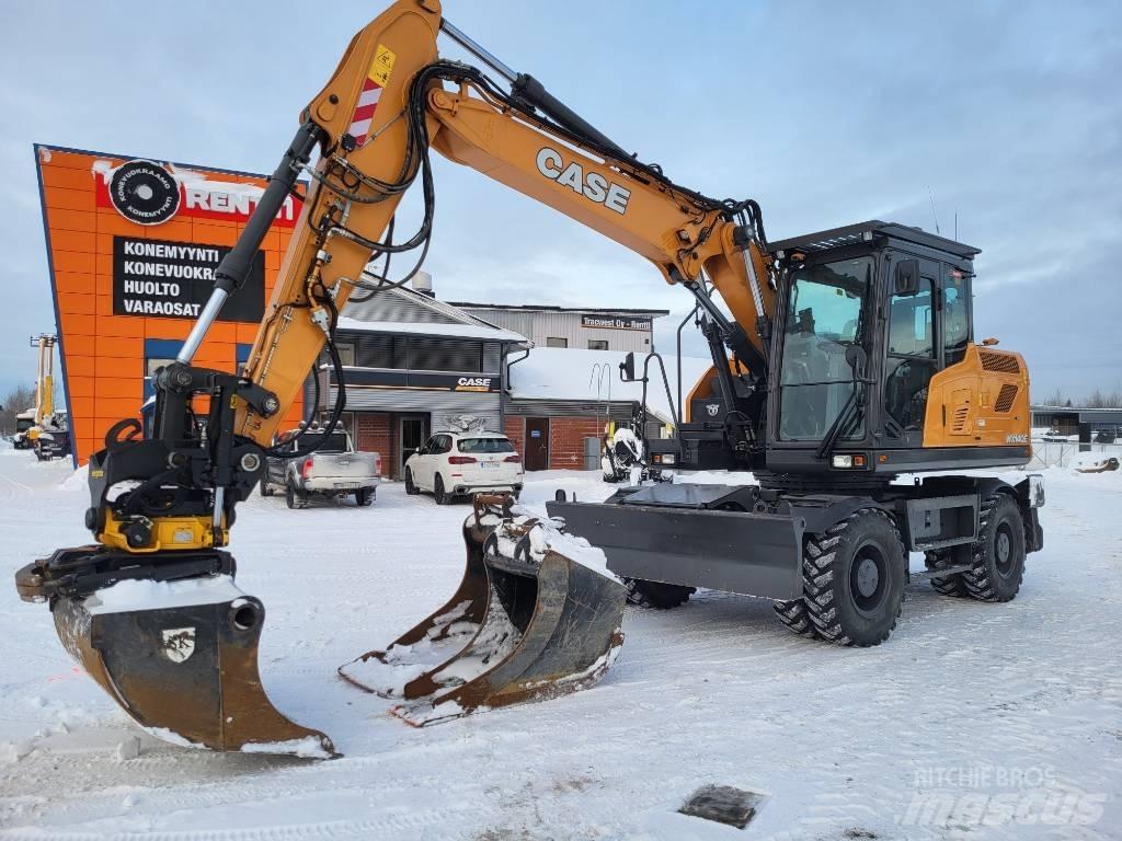 CASE WX140E Pyöräkaivukoneet