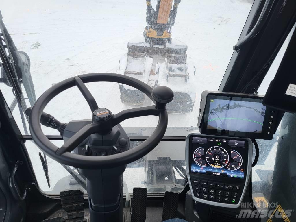 CASE WX140E Pyöräkaivukoneet