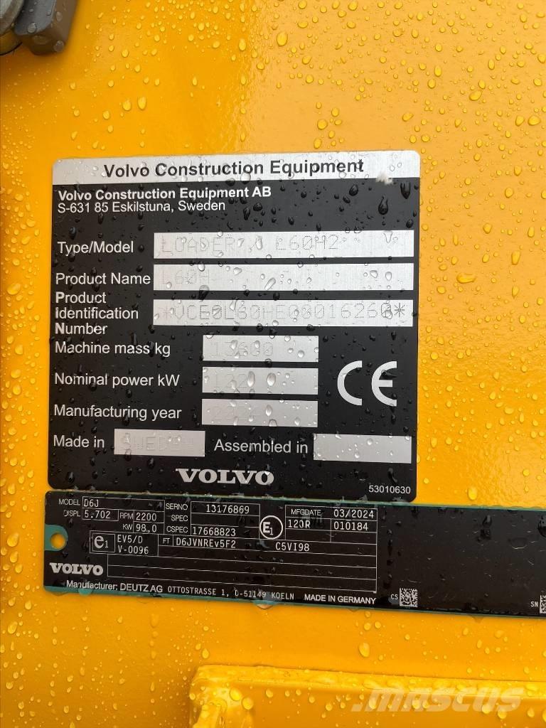 Volvo L 60 H2 Pyöräkuormaajat