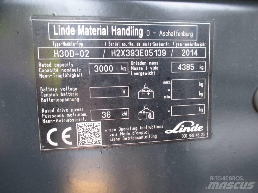 Linde H30D Dieseltrukit