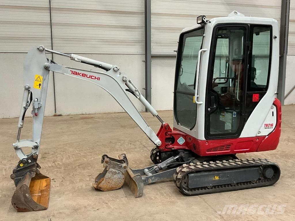 Takeuchi TB 216 Minikaivukoneet < 7t