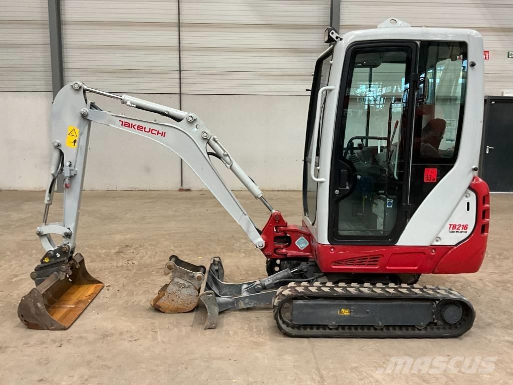 Takeuchi TB 216 Minikaivukoneet < 7t