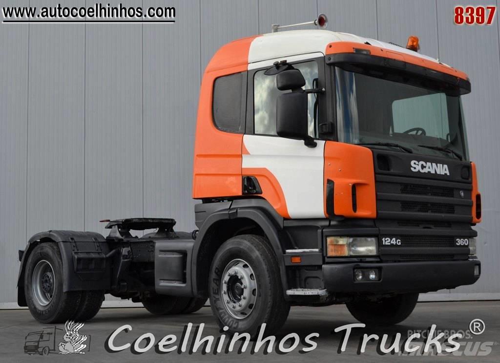 Scania 124G 360 Vetopöytäautot