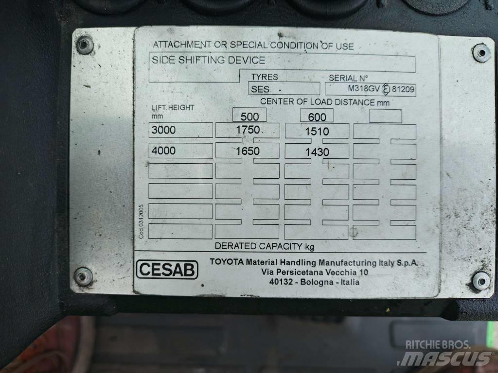 Cesab M 318 G Nestekaasutrukit
