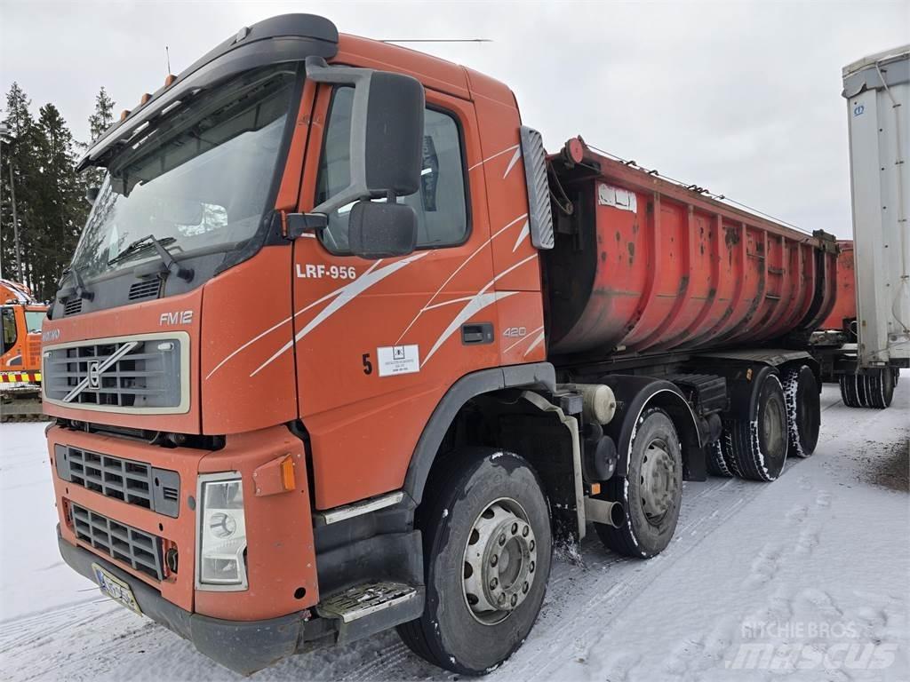 Volvo Fm12 420 8x4 Sora- ja kippiautot