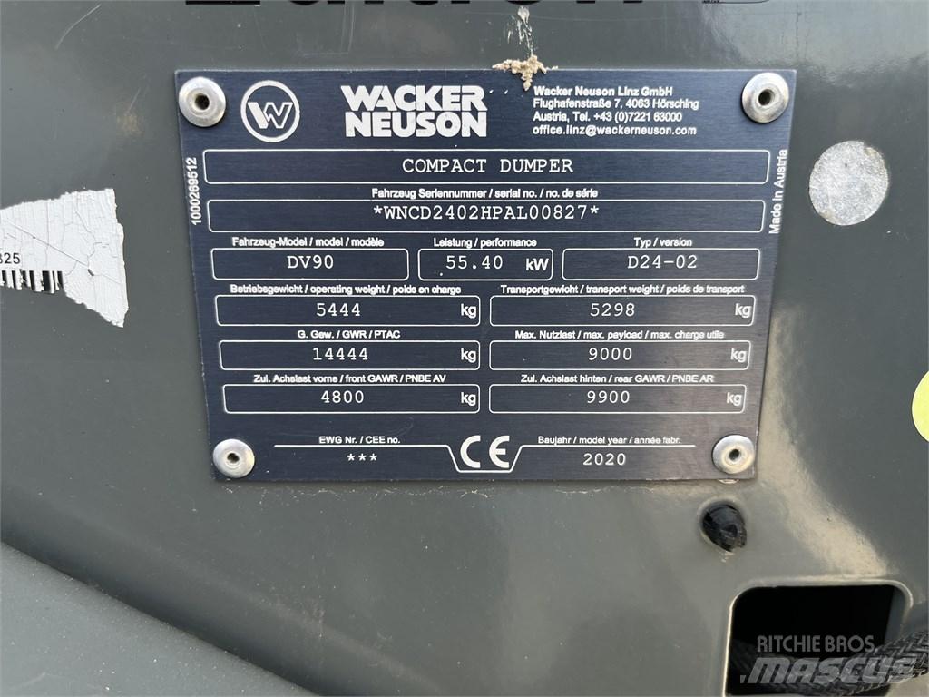 Wacker Neuson DV 90 Maansiirtoautot