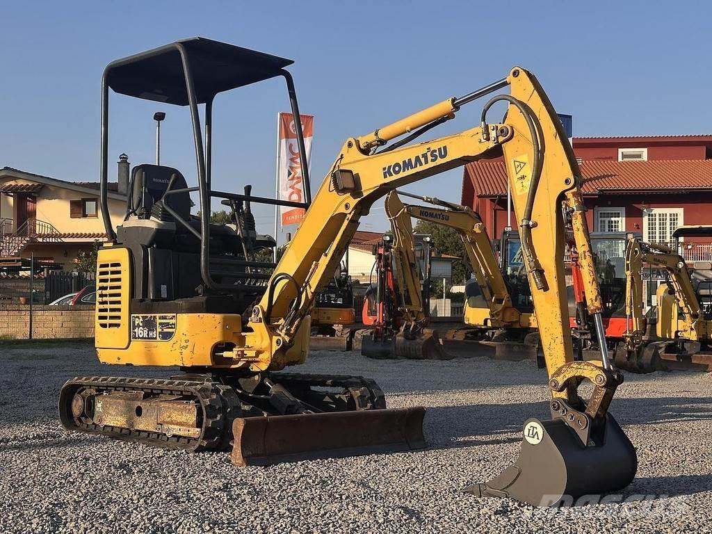Komatsu PC16R-3HS Minikaivukoneet < 7t