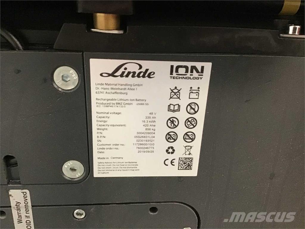 Linde E16 ION Sähkötrukit