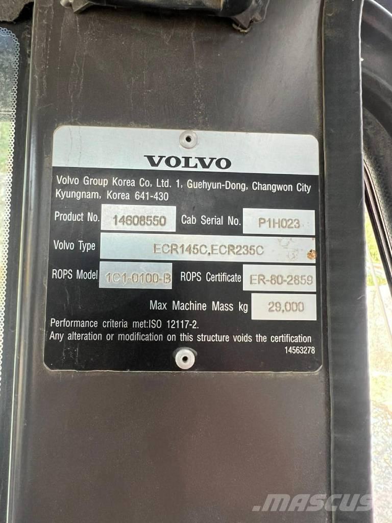 Volvo ECR 235 C L Telakaivukoneet