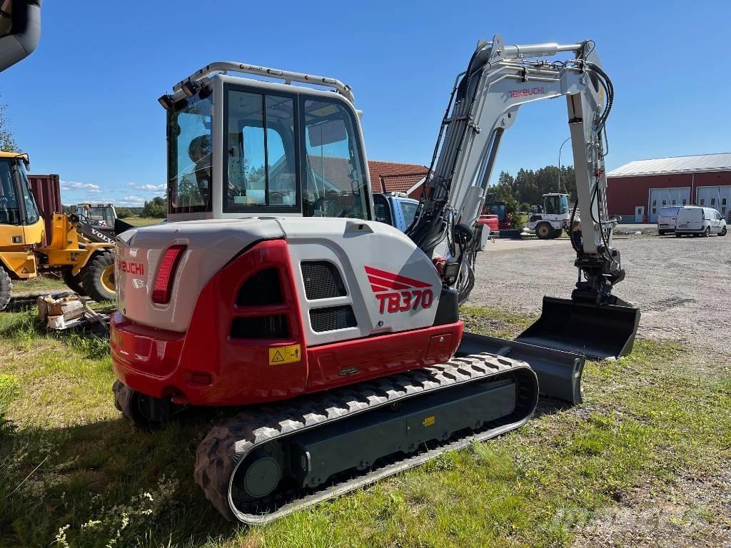 Takeuchi TB 370 Midikaivukoneet 7t - 12t
