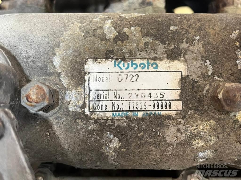 Kubota D722 ENGINE Moottorit