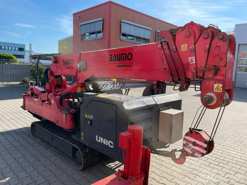Unic B-506-5.1 Tela-alustaiset nosturit