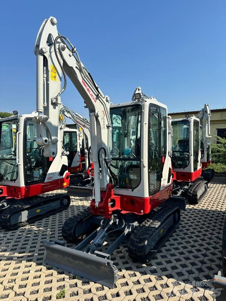 Takeuchi TB 225 V0 Minikaivukoneet < 7t