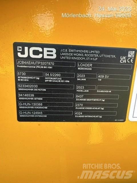 JCB 409 Pyöräkuormaajat