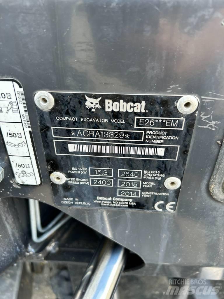 Bobcat E 26 Minikaivukoneet < 7t